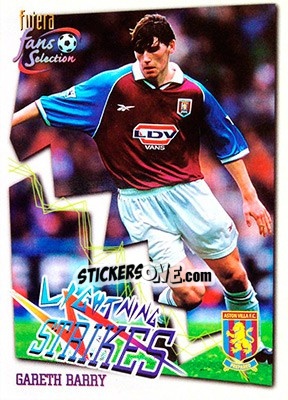 Sticker Gareth Barry - Aston Villa Fans' Selection 1999 n. 69 - Futera