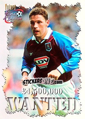 Sticker Alan Thompson - Aston Villa Fans' Selection 1999 - Futera