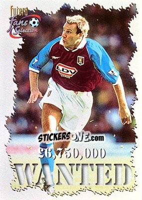 Sticker Paul Merson - Aston Villa Fans' Selection 1999 n. 71 - Futera