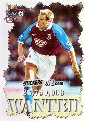 Sticker Paul Merson - Aston Villa Fans' Selection 1999 - Futera