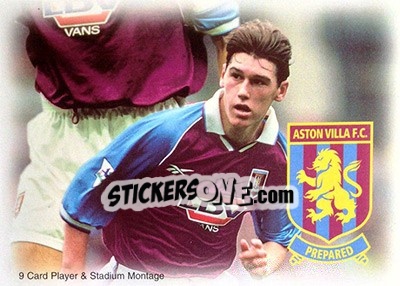 Figurina Montage (puzzle 3) - Aston Villa Fans' Selection 1999 n. 75 - Futera