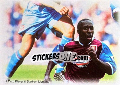 Cromo Montage (puzzle 8) - Aston Villa Fans' Selection 1999 n. 80 - Futera