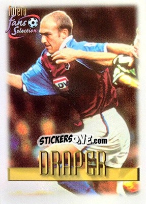 Sticker Mark Draper - Aston Villa Fans' Selection 1999 - Futera