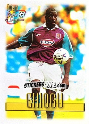 Sticker Ugo Ehiogu - Aston Villa Fans' Selection 1999 n. 87 - Futera