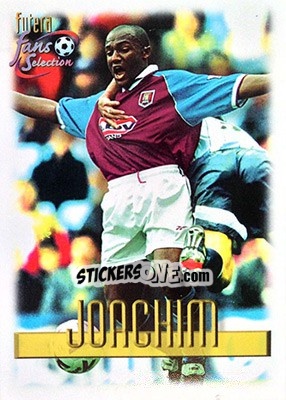 Sticker Julian Joachim - Aston Villa Fans' Selection 1999 - Futera