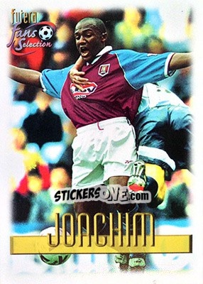 Sticker Julian Joachim - Aston Villa Fans' Selection 1999 n. 88 - Futera