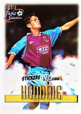 Cromo Lee Hendrie - Aston Villa Fans' Selection 1999 - Futera