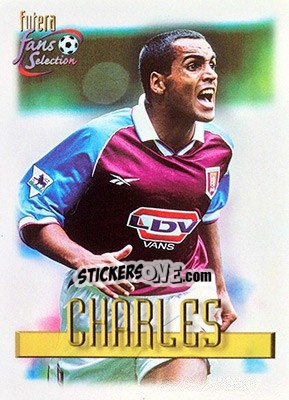 Cromo Gary Charles - Aston Villa Fans' Selection 1999 - Futera