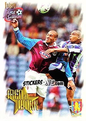 Sticker Stan Collymore - Aston Villa Fans' Selection 1999 - Futera