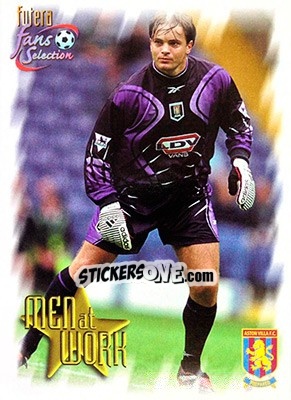 Figurina Mark Bosnich - Aston Villa Fans' Selection 1999 - Futera