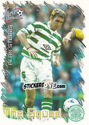 Sticker Alan Stubbs - Celtic Fans' Selection 1999 n. 11 - Futera