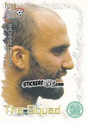 Cromo Enrico Annoni - Celtic Fans' Selection 1999 - Futera