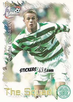 Cromo Simon Donnelly - Celtic Fans' Selection 1999 - Futera