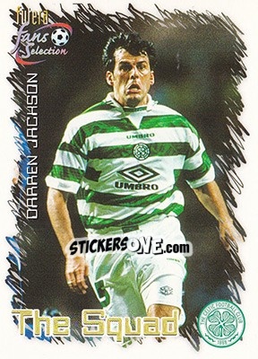 Cromo Darren Jackson - Celtic Fans' Selection 1999 - Futera