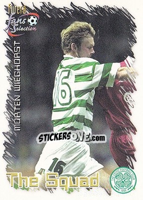 Sticker Morten Wieghorst - Celtic Fans' Selection 1999 - Futera
