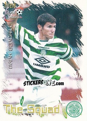Cromo Mark Burchill - Celtic Fans' Selection 1999 - Futera