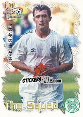 Sticker David Hannah - Celtic Fans' Selection 1999 - Futera