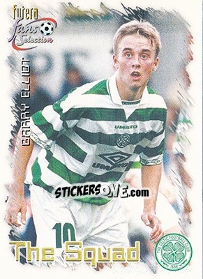 Sticker Barry Elliot - Celtic Fans' Selection 1999 - Futera