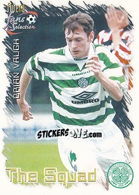 Sticker Brian Vaugh - Celtic Fans' Selection 1999 - Futera