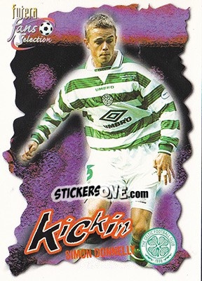 Cromo Simon Donnelly - Celtic Fans' Selection 1999 - Futera