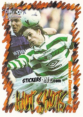 Sticker Simon Donnelly - Celtic Fans' Selection 1999 n. 48 - Futera