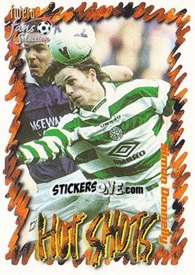 Sticker Simon Donnelly - Celtic Fans' Selection 1999 - Futera