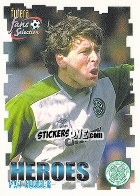 Sticker Pat Bonner - Celtic Fans' Selection 1999 - Futera