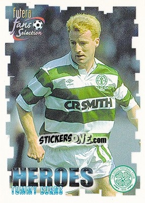 Sticker Tommy Burns - Celtic Fans' Selection 1999 - Futera