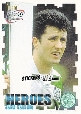 Sticker John Collins - Celtic Fans' Selection 1999 - Futera