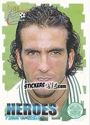 Cromo Paolo Di Canio - Celtic Fans' Selection 1999 - Futera