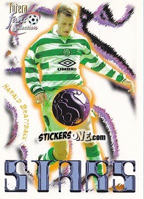 Sticker Harald Brattbakk - Celtic Fans' Selection 1999 - Futera