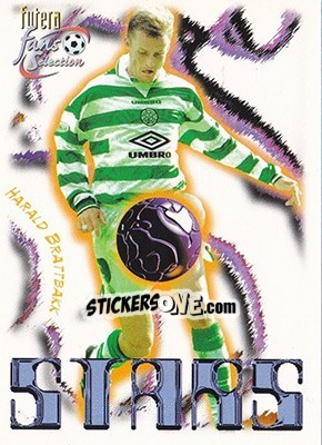 Cromo Harald Brattbakk - Celtic Fans' Selection 1999 - Futera