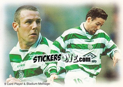 Sticker Montage (puzzle 1) - Celtic Fans' Selection 1999 n. 73 - Futera
