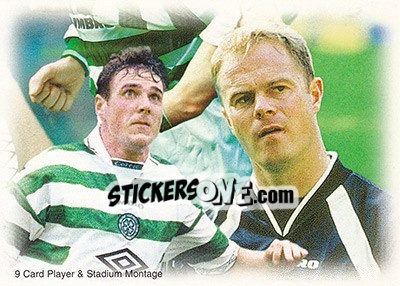 Sticker Montage (puzzle 2) - Celtic Fans' Selection 1999 - Futera