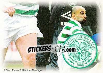Sticker Montage (puzzle 3) - Celtic Fans' Selection 1999 n. 75 - Futera