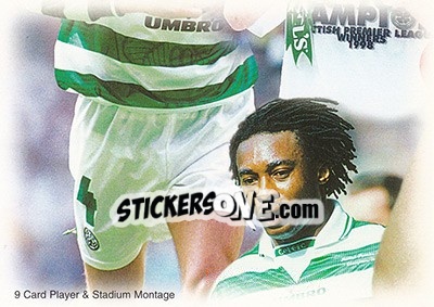 Sticker Montage (puzzle 8) - Celtic Fans' Selection 1999 n. 80 - Futera