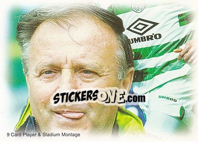 Sticker Montage (puzzle 9) - Celtic Fans' Selection 1999 n. 81 - Futera