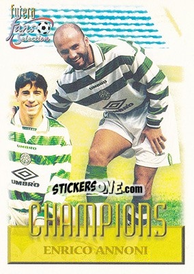 Sticker Enrico Annoni - Celtic Fans' Selection 1999 n. 82 - Futera