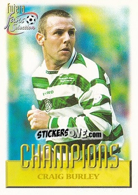 Cromo Craig Burley - Celtic Fans' Selection 1999 n. 85 - Futera