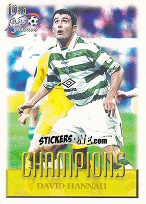 Sticker David Hannah - Celtic Fans' Selection 1999 n. 87 - Futera