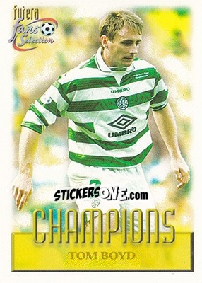 Sticker Tom Boyd - Celtic Fans' Selection 1999 - Futera