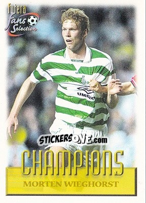 Figurina Morten Wieghorst - Celtic Fans' Selection 1999 - Futera