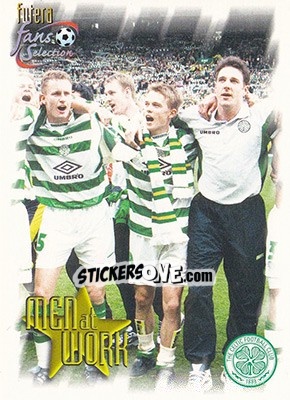 Sticker Team (puzzle 2) - Celtic Fans' Selection 1999 n. 92 - Futera