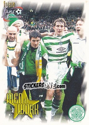 Sticker Team (puzzle 3) - Celtic Fans' Selection 1999 n. 93 - Futera