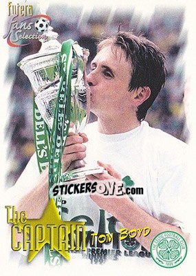 Sticker Tom Boyd - Celtic Fans' Selection 1999 n. 94 - Futera