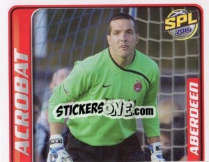 Sticker Jamie Langfield - Part 1 - Scottish Premier League 2009-2010 n. 8 - Panini