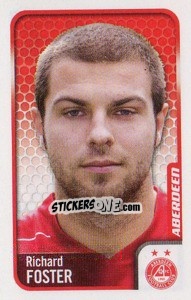 Cromo Richard Foster - Scottish Premier League 2009-2010 - Panini