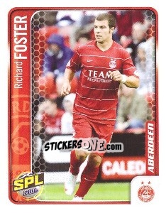 Sticker Richard Foster - Scottish Premier League 2009-2010 n. 14 - Panini