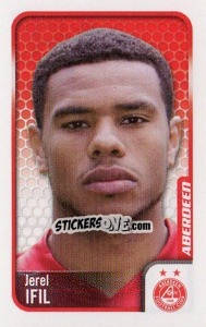 Sticker Jerel Ifil - Scottish Premier League 2009-2010 n. 18 - Panini