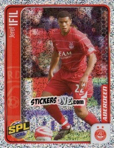 Sticker Jerel Ifil - Scottish Premier League 2009-2010 n. 19 - Panini